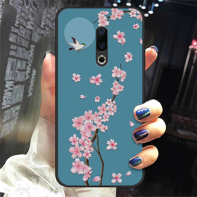 For Meizu 16th Case 6.0'' Silicone Case For Meizu 16th Plus Cover 6.5'' Soft TPU back Cases coque etui Leopard print meizu phone case with stones craft Cases For Meizu