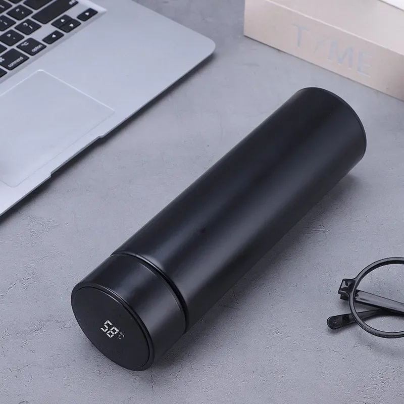 500 مللي زجاجة ترمس ذكية لدرجة الحرارة كوب ماء ريا...