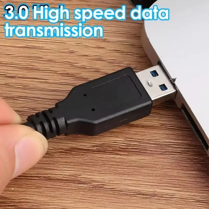 High-Speed USB 3.0 Male-to-Male Extension Cable for Enhanced Data Transmission