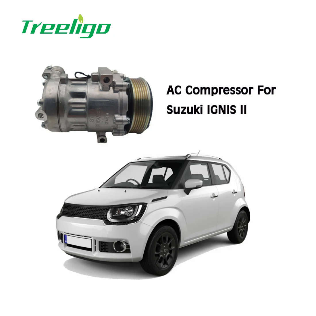 

334-151 8FK 351 Car A/C Air Conditioning Compressor For Suzuki Ignis 2 Automotive AC Conditioner Compressor V40-15-0028