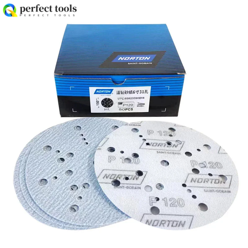Saint-Gobain NORTON Blue Diamond Sandpaper 6 \