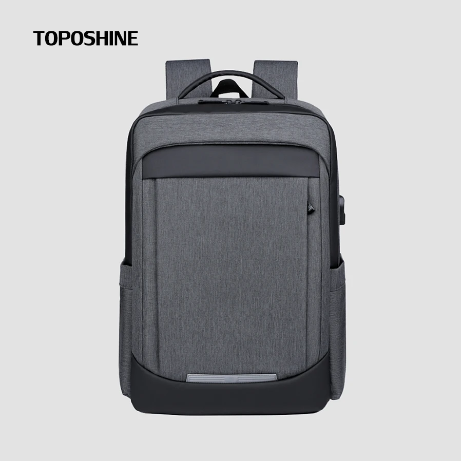 

Toposhine New Trend Men Backpack Durable Outdoor Sport Backpack Male Waterproof Oxford Man Laptop Backbag Charging Usb Schoolbag