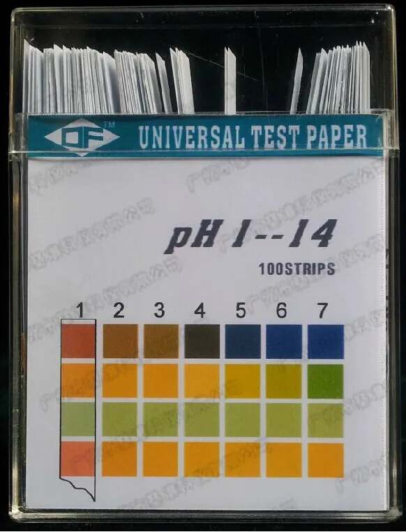 Free Shipping Alkaline pH Test paper Strips Indicator Litmus Kit