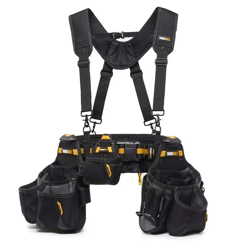 TOUGHBULILT TB-CT-101-5P tool waist bag 5-in-1 multifunctional shoulder strap quick hanging tool bag combination tool kit 2
