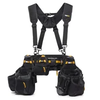 TOUGHBULILT TB-CT-101-5P tool waist bag 5-in-1 multifunctional shoulder strap quick hanging tool bag combination tool kit 2