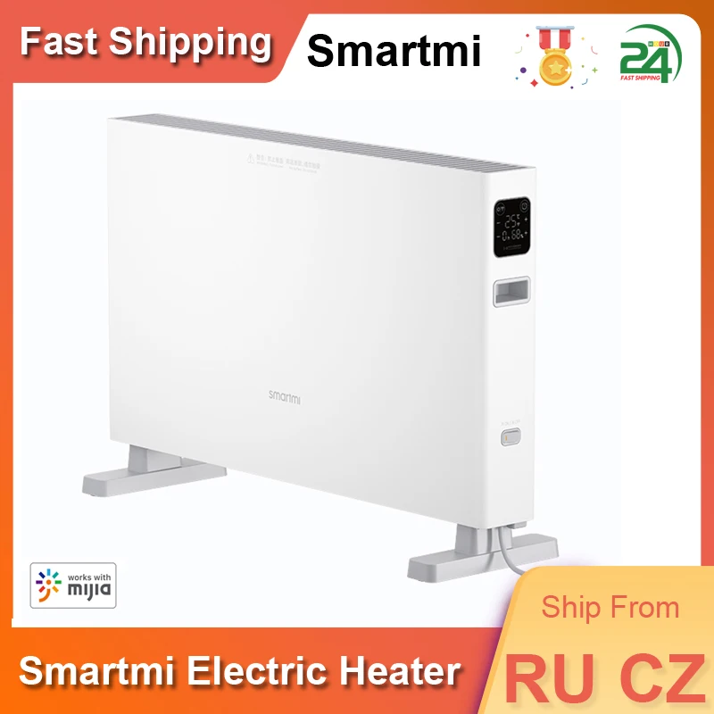 Smartmi Heater for Room DNQZNB05ZM New Low Consumption Electric Heater for Home Waterproof Fast