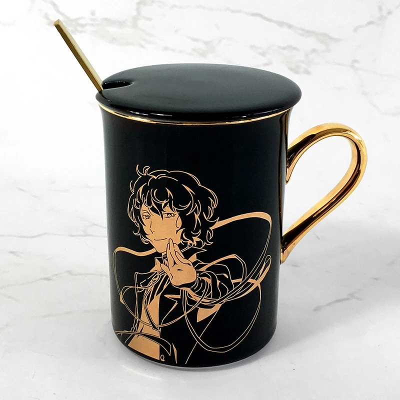 Caneca Fate Stay Night Faixa Personagens Anime 325ml Cerâmica