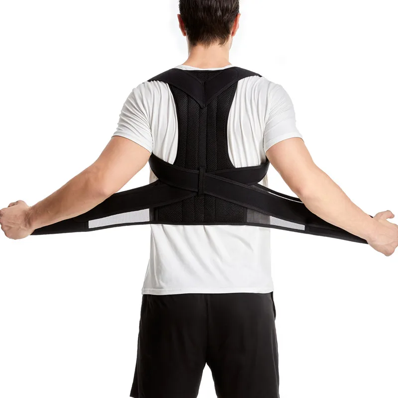 Back Support Posture Corrector Belt Adjustable Shoulder Clavicle Spine Support Belt Reshape Your Body Lumbar Brace Back Trainer