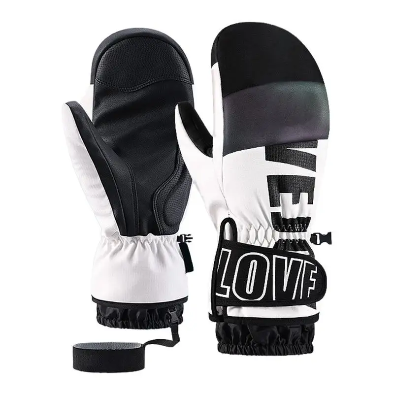 

Ski Gloves Snowboarding Gloves Winter Gloves Touchscreen Windproof Snow Gloves Cold Weather Gloves Snowboard Mittens