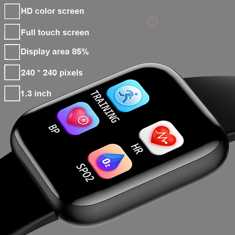 New 2023 Smart Watch Women Ladies Smartwatch Female Smart Clock For ȵ̵ IOS Fitness Tracker Sport Full Touch Smart-watch