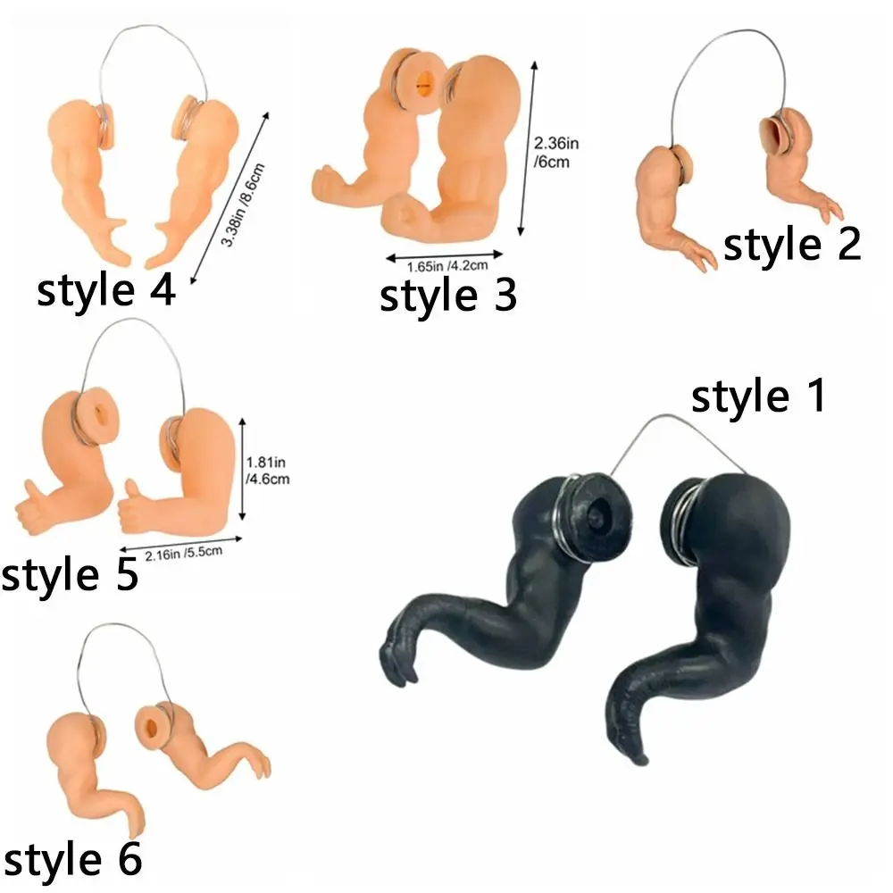 재미있는 싸우는 닭 팔 장난감 거대 팔 헐크 팔 근육 팔 착용 신기한 인공 닭 전지 팔 애완동물 테마 파티