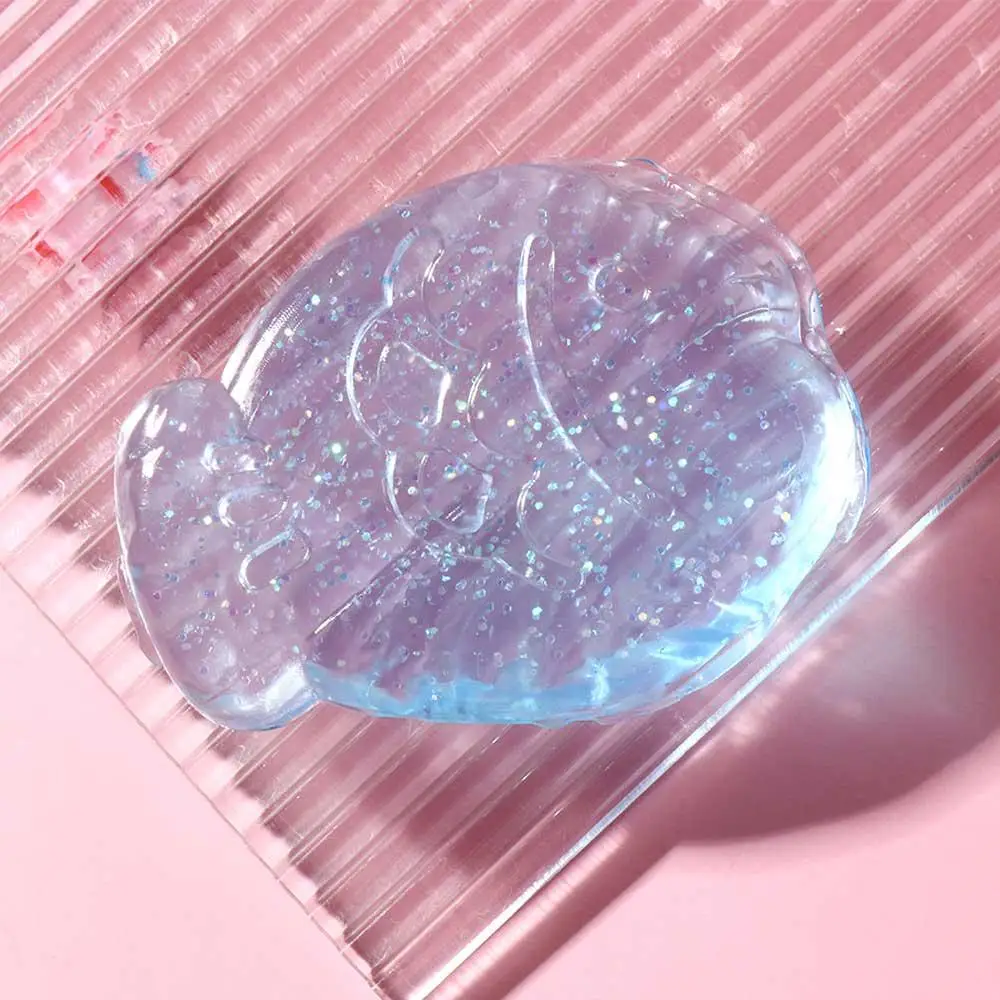 Mini Fidget Fish Cat Paw Hand Pinching Ice Pressure Ball Toy Squeeze Toy Mini Mochi Ice Block Cat Paw Mini Mochi