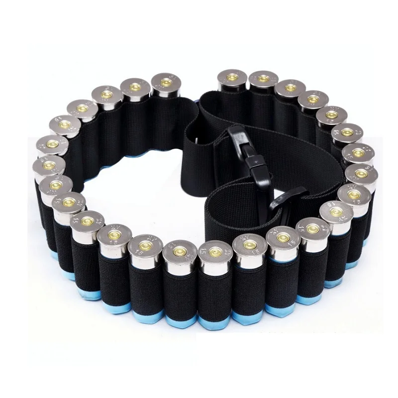 Tactical 26 50 Round Gun Bandoliers 12/20 Gauge Belt Cartridge Shoulder Shell Pouch Holder for 5.56mm .22/.223.204 Bullet ammo pouch,ammunition bag