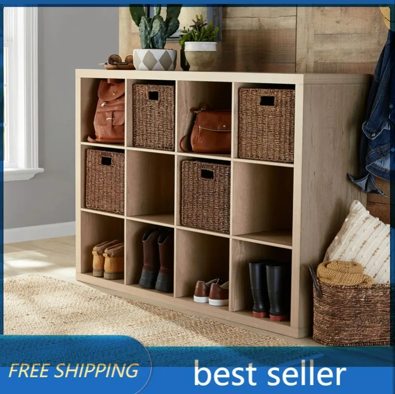 

Better Homes & Gardens 12-Cube Storage Organizer, Natural