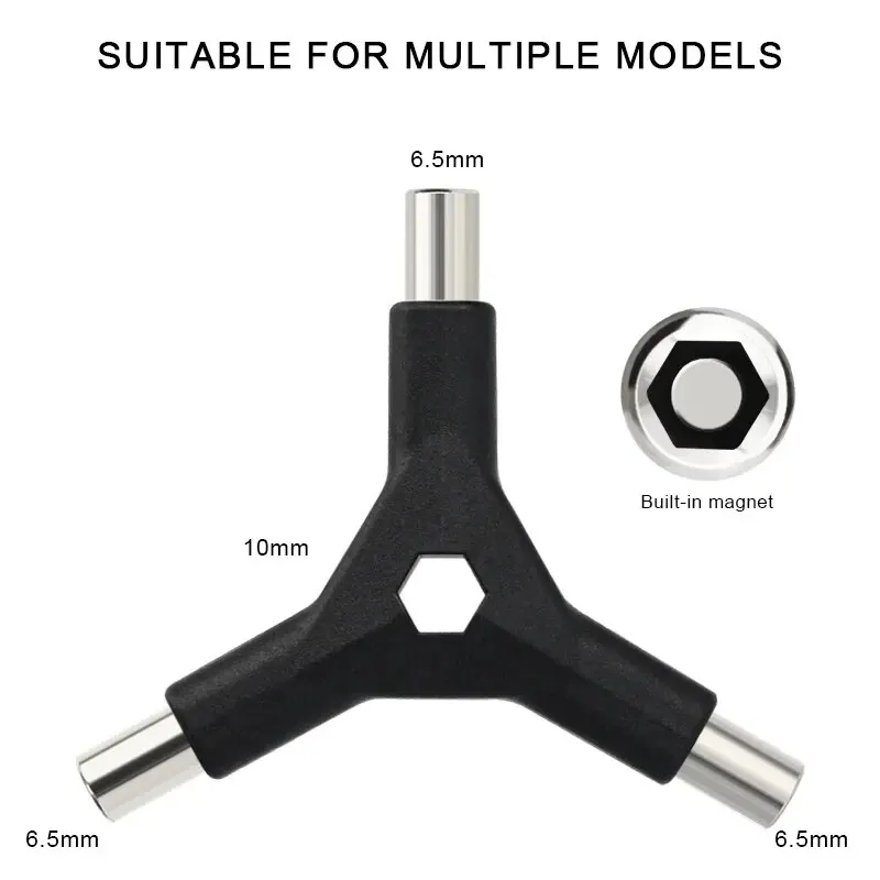 6 in 1 Y 렌치 세트 교환 가능한 비트 3 웨이 Allen Hex T25 PH2 스크루 드라이버 자전거 수리 도구 자전거 Multitool 키트