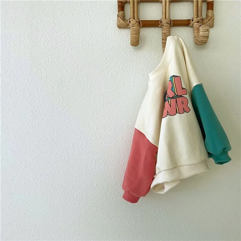 Boys Family Hoodies Letter Print Kids Hoodies