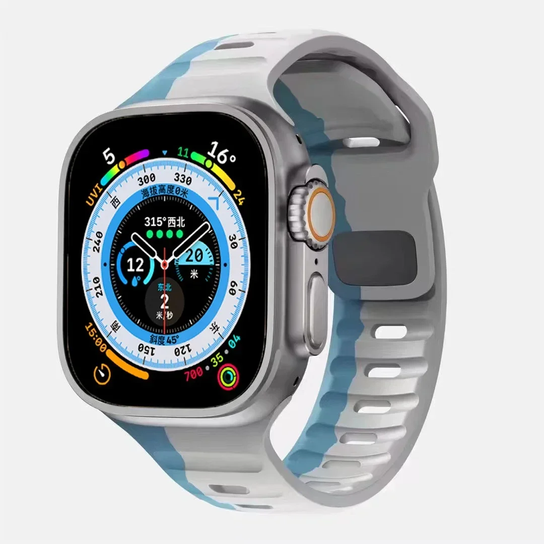 Silicone Sport Band for Smartwatches - Multiple Sizes Available
