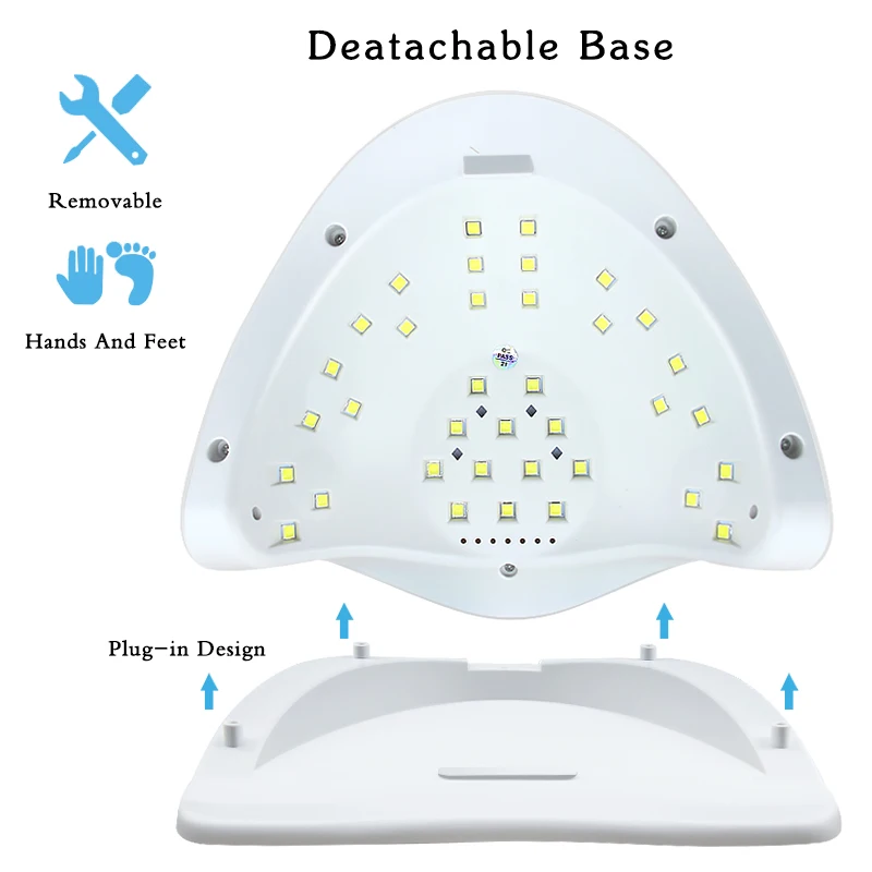 Nail Drying Lamp For Nails UV Light Gel Polish Manicure Cabin Led Lamps Nails Dryer Machine Professional Equipment 5