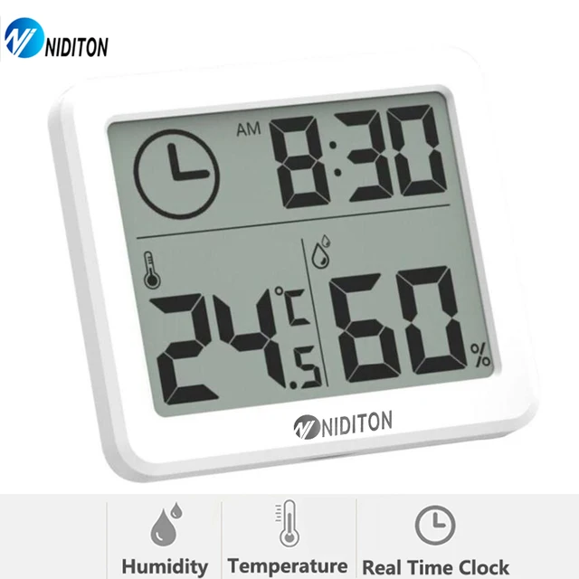 Digital Clock with Temperature Display 1