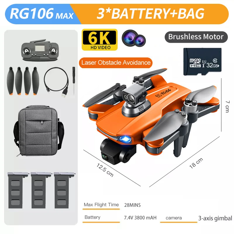 MAX 6K Orange 3B 32G