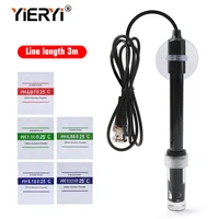 Ph Replacement Probe With BNC Interface 300cm Cable 0-14 PH Q9 Probe Controller PH Tester Monitor Sensor for Aquarium Hydroponic 2