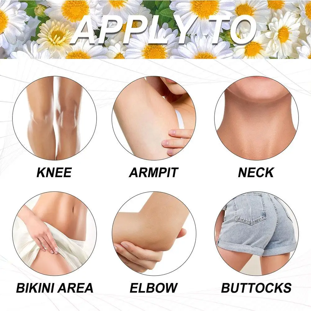 1/3PCS Moisturizing Cream Thigh Whitening Moisturizer Lighten Armpit Thigh Knee Joint Dark Radiance Whitening Cream Exfoliation 3