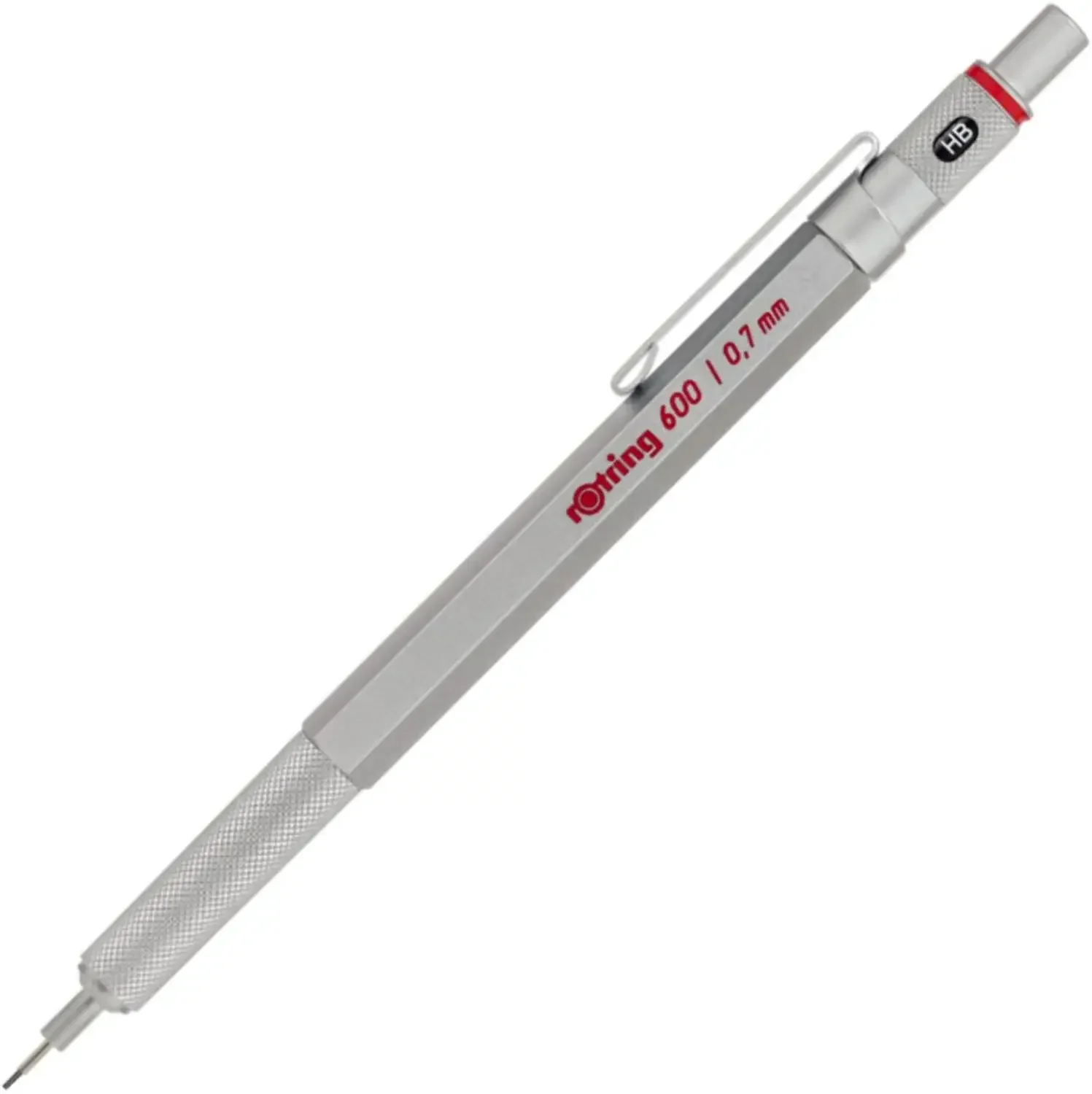 거치대 기계식 육각 바디 스케치 연필, 금속 드로잉 회전, 전문 0.5mm 600, 0.7mm