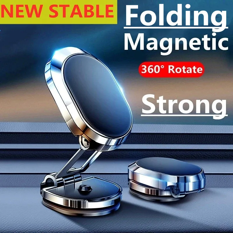  2022 Magnetic Car Phone Holder Magnet Smartphone Mobile Stand Cell GPS For iPhone 14 13 12 Pro Max Xiaomi Mi Huawei Samsung LG 