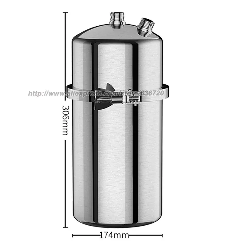 Description Picture 3 of itemHouse Salt Free Descaler System - Works with City & Well Water Filters 0.01 Micron 3-Stage Under Sink Water Filtration System