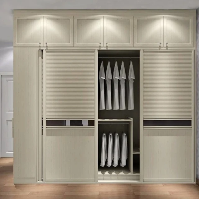 Modern Style Wardrobe, Solid Wood, Sliding Door Wardrobe, Customizable, Quality Hardware, Suitable for Bedroom Hotel 6 Modern Style Wardrobe, Solid Wood, Sliding Door Wardrobe, Customizable, Quality Hardware, Suitable for Bedroom Hotel 6