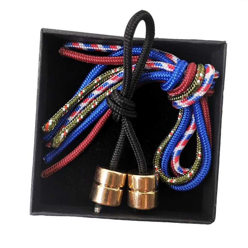 Begleri Fidget Toy Copper Worry Beads Finger Skill for Men Women Anxiety Relief Fingertips Game Non-Stop Kinetic Art
