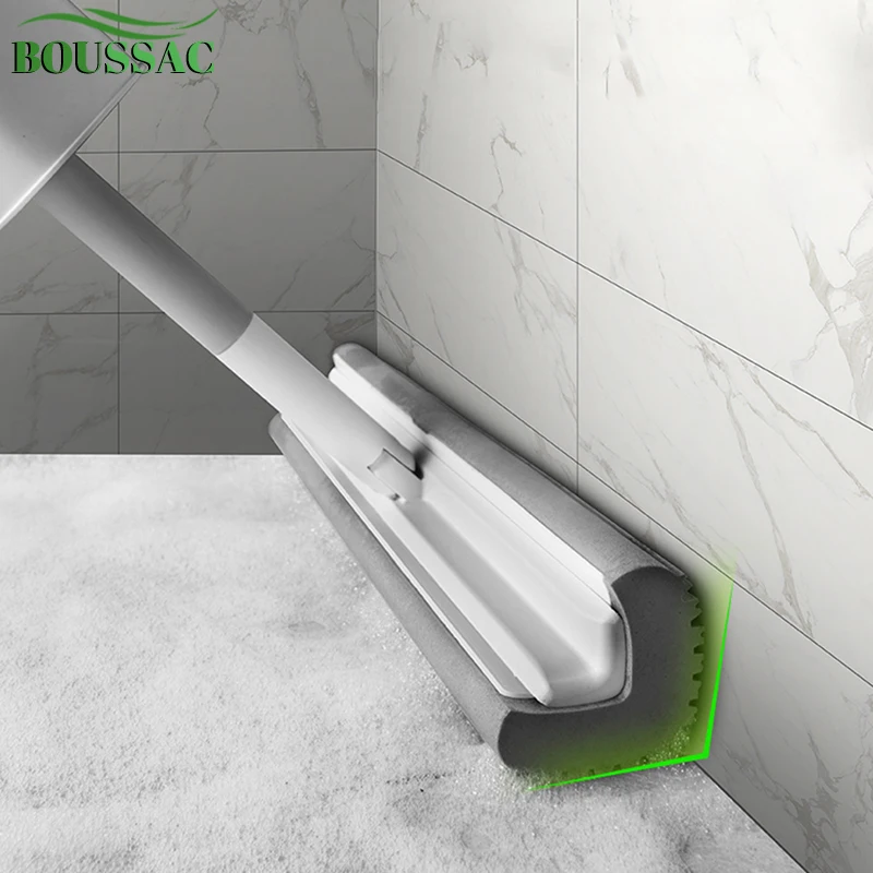 

BOUSSAC Squeeze Self-draining Collodion Mop Wood Floor Tiles Spin Household Cleaning Tools to Clean Walls and Ceilings Floor