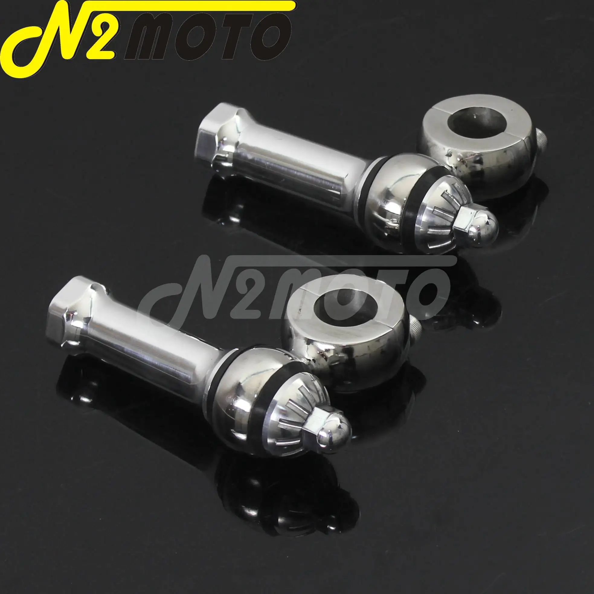 Old School Classic Spear 1 "7/8" Manubrio Riser 3.5 "Rise Dog Bone Offset Riser Bar Morsetto Per Harley Touring Dyna Sportster