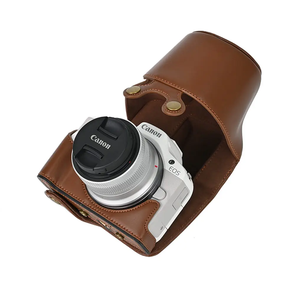 キヤノン EOS R50 (レンズ 18-45 ミリメートル) R100 ケースレザー