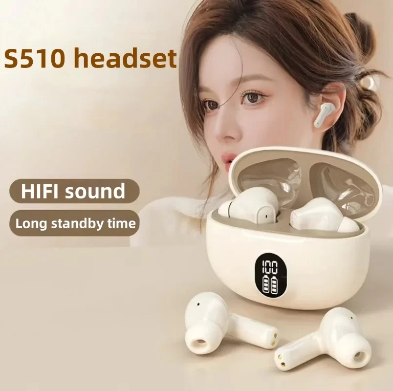 Wireless LED Headphones with Digital Display Stereo Sound Bluetooth