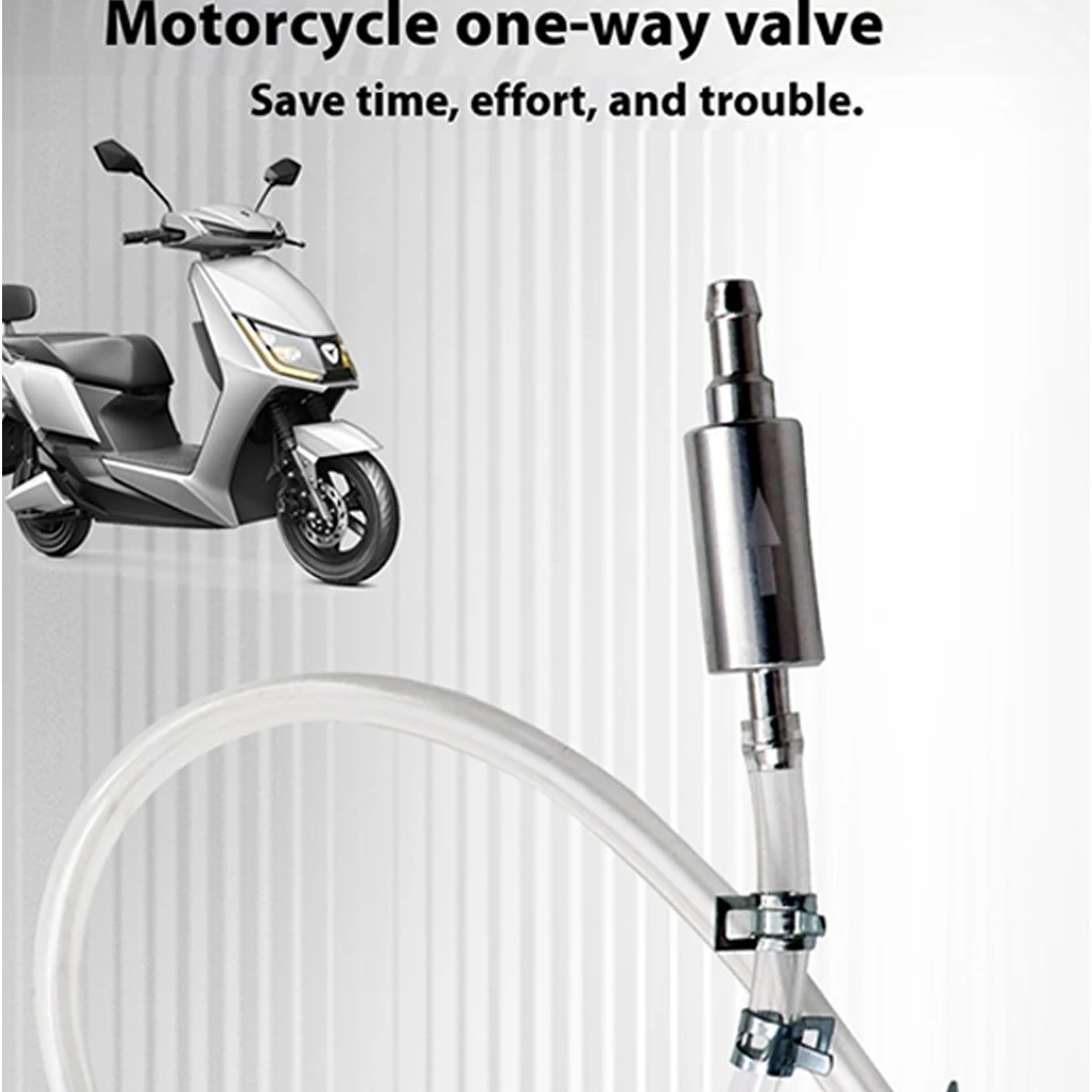 Car Motorcycle Clutch Brake Bleeder Hose Kit Hydraulic Clutch One Way Valve Tube Bleeding Oil Change Pump Tool Car Brake Pipe