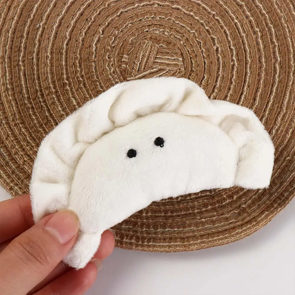 

Stuffed Dumpling Plush Keychains Funny Plush Creative Dumpling Plush Pendant Cute Soft Cartoon Plush Keyring Girls Gifts