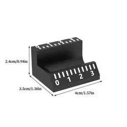 Precision Reusable Label Applicator for Small Bottles and Containers (Black 3ml)