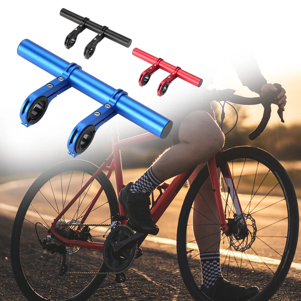 1 Set Manubrio Extender 30Cm Manubrio Della Bicicletta Ebike Extender In Lega Di Alluminio Doppio Manubrio Extender Per Manubrio Da 31.8Mm