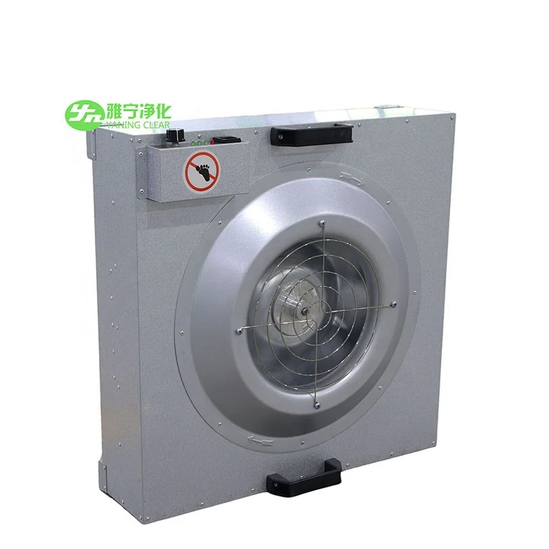 YANING Hepa H14 Cleanroom FFU Fan Filter Unit Air Filtration System Class100 to 10000 Dust Free