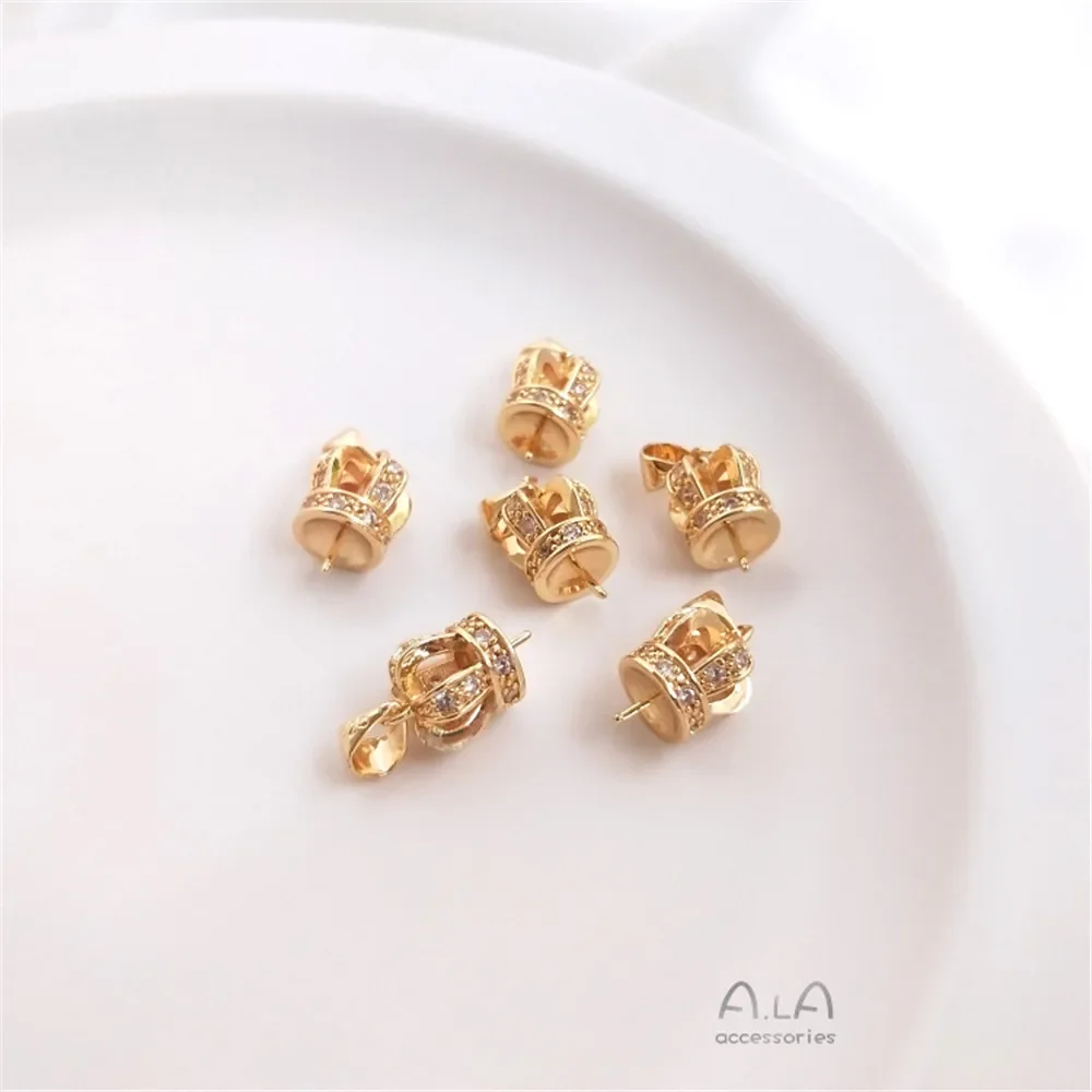 Рисунок 5 - 14K позолоченная инкрустированная циркониевая корона