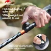 Naturehike 5-Section Trekking Pole Carbon Fiber Aluminum Alloy Folding Teleskopic Ultralight Walking Stick Hiking Climbing Stick 6