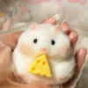 Taba Squishy Toy Mushy Silicone Mochi Toy Fuzzy Cute Hamster Handmade NEW Fidget Toy Relief  Stress Relax Gift 1