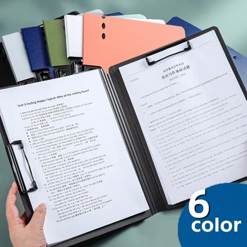 Cartelle di file A4, organizer per documenti, copertina per appunti, cartella di carta per affari e scuole, articoli di cancelleria e per ufficio