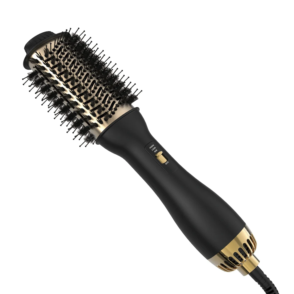 

Ulelay Hot-Air Brush 2.0 One-step hair dryer brush&volumizer multifunctional styler professional home straight curling iron