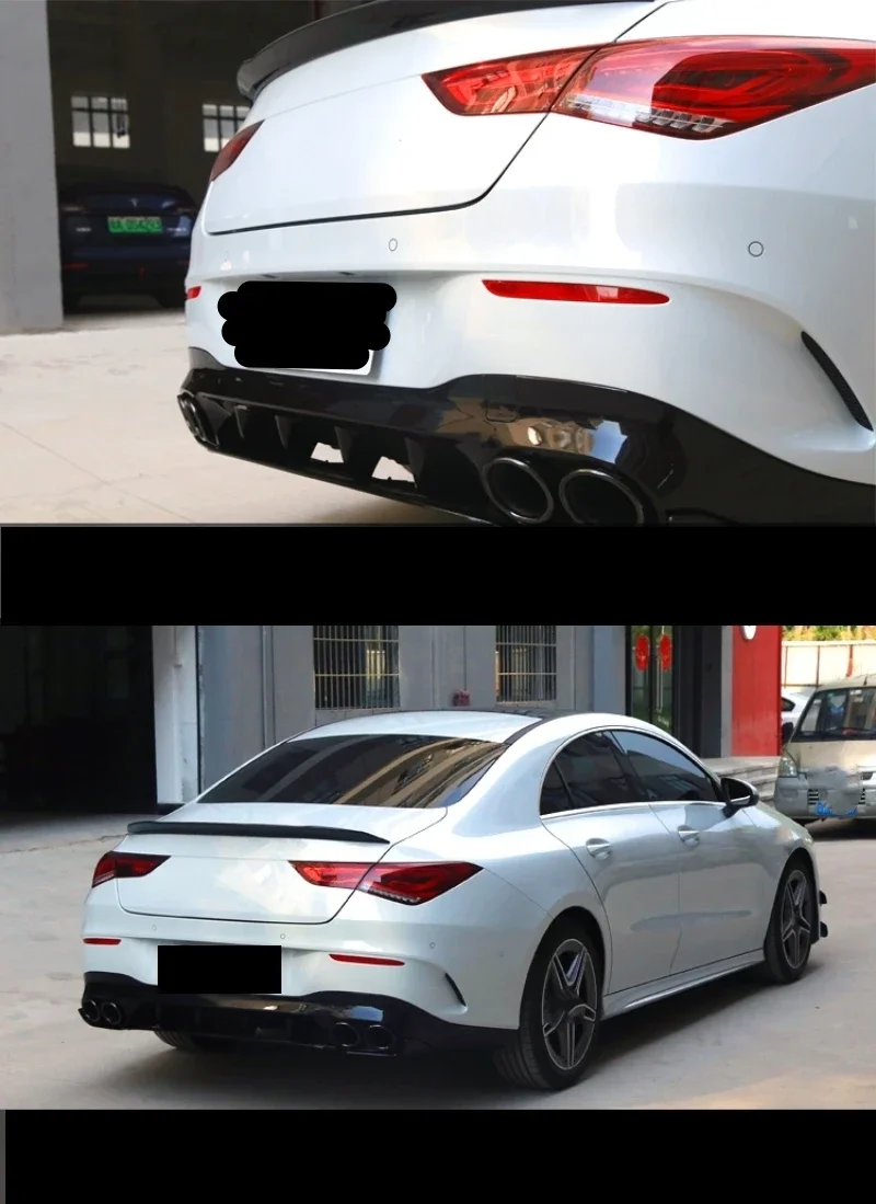 Body Kit Front Rear Bumper Side skirt Grill Assembly for Mercedes-Benz CLA35 260 200 w118 Modified CLA45S AMG Kit Car Accessies 27 - Racext Body Kit Front Rear Bumper Side skirt Grill Assembly for Mercedes-Benz CLA35 260 200 w118 Modified CLA45S AMG Kit Car Accessies - - Racext 26