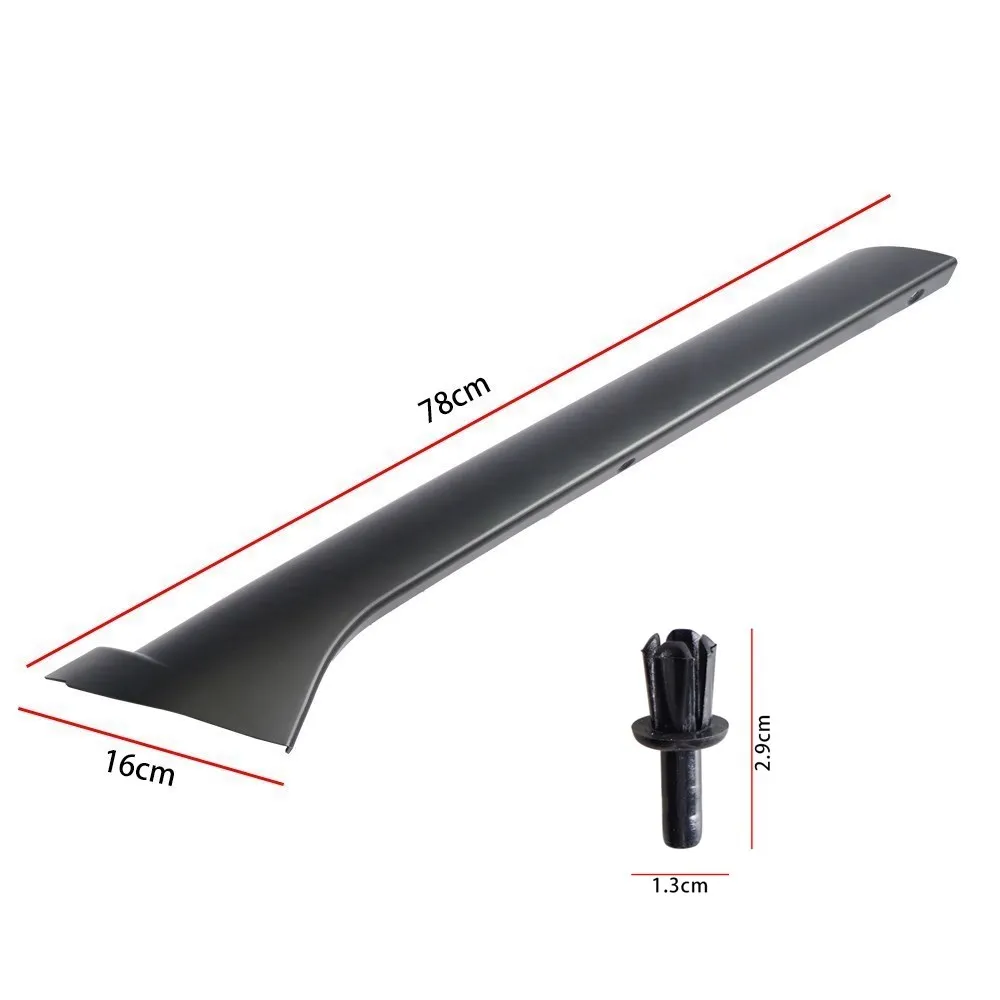 Car Accessories 1Pair Right&Left Side Front Windshield Outer Trim Pillar Molding Land Rover Discovery 2 1999-2004 DCB500060PMA DCB500070PMA