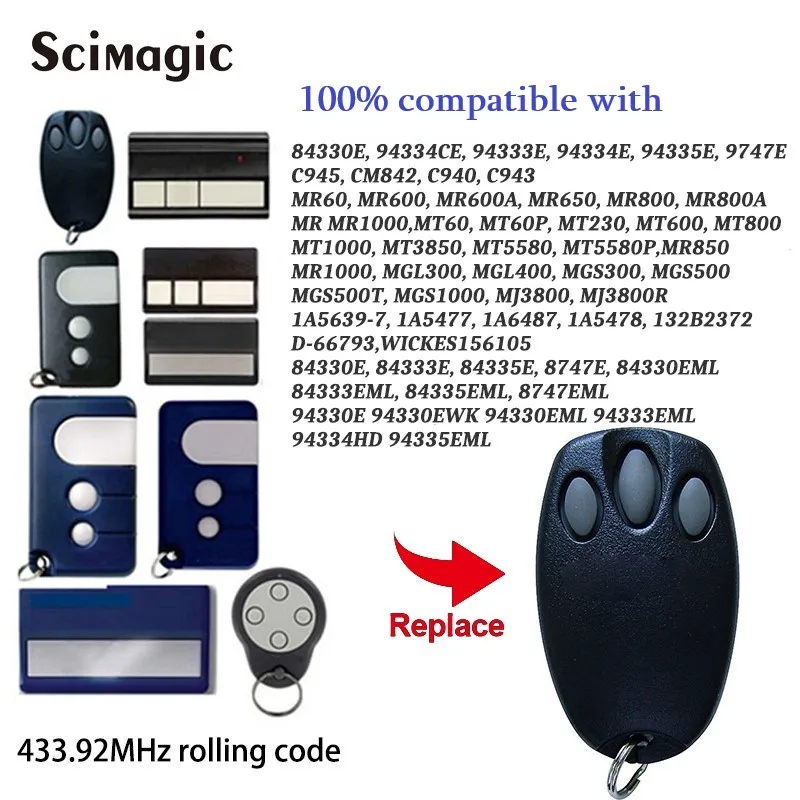 94335e 84335E Transmitter Controller 1A5639-7 Gate Door Remote  