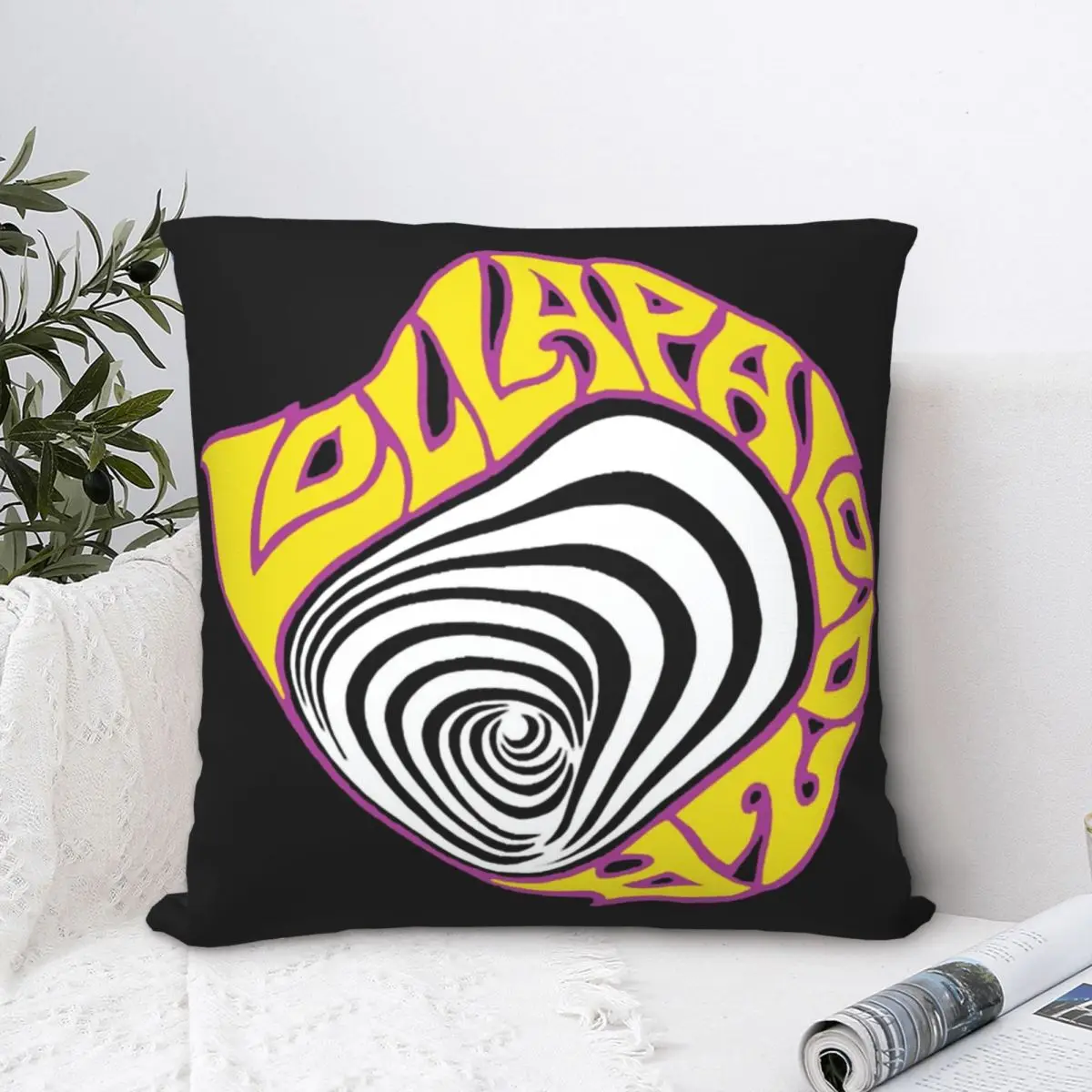 Lollapalooza 1991 квадратная наволочка полиэстер наволочка бархатная Наволочка на молнии декоративная комфортная наволочка для дома спальни