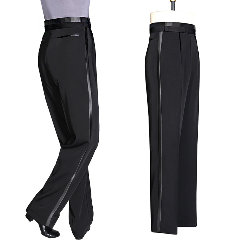 Latin Dance Pants Men Latin Modern Ballroom Performance Dance Pants